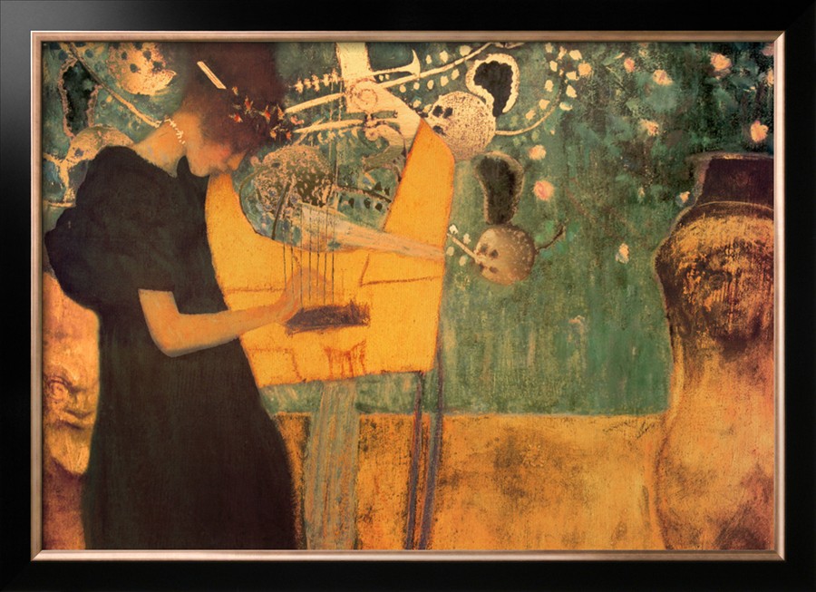 The Music - Gustav Klimt Paintings